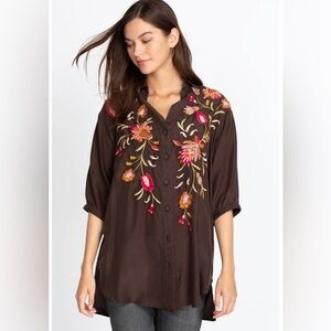 johnny was canvasita blouse